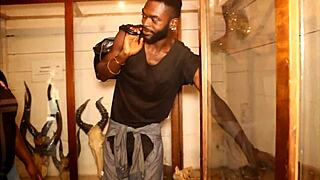 An impressive and unprecedented sex scene in gogo in the adultery of a couple in black africa by a colleague who after having fuck the wife in front of the husband also fucks the husband in front of t 😲