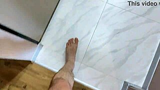 horny stepmom spies on stepson and brazenly fucks him - russian amateur with conversations