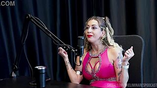 melhores momentos da julia fontanelli no preliminares podcast com bia hot - parte 3 watch on sheer red