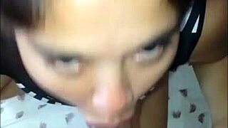 Best blowjob ever: Latina wets cock and extracts semen