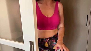 Stepmom and Stepson Caught Each Other Masturbating and Fucked