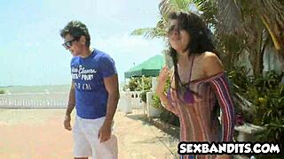 Fucking big ass Colombian Latina with intense passion