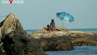 beach voyeur nude beach photo shoot ended with hardcore sex under the sun