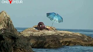 beach voyeur nude beach photo shoot ended with hardcore sex under the sun