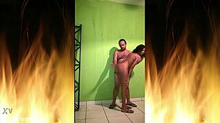 behind the scenes, jade's friend films movie with masturbation and flashing