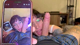 Step sis and step bro found and recreated their step parents sex photos