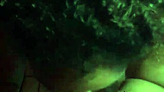 Amateur European couple's quick fucking session before a date