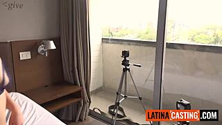 hey, check out this sexy latina teen getting roughed up during a deepthroat casting interview