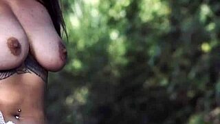 I tease with striptease and outdoor masturbation in claudia bavel compilation