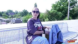 german scout picks up alia star for her first anal casting fuck