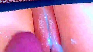 Puffy Pink Pussies in Fishnets Crave BBC Hardcore Action