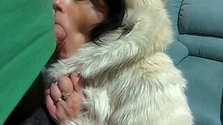 i'm milfycalla in fetish blowjobs and rough sex in fur coats