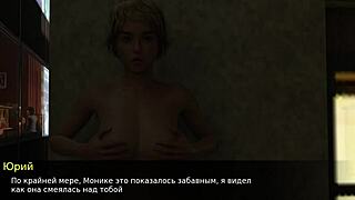 beth the exhibitionist flashes her nude body in public for horny teens