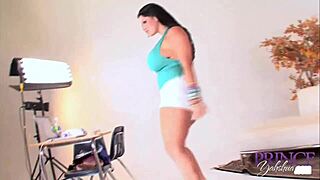 Curvy Whore Angelina Castro Raw Fucks with Mocha Hunk Prince Yahshua