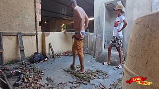 I Paid with Cans and Money to Eat the Dyke's Ass