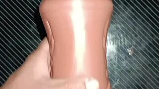 Lipsy intense anal and toy blowjob from ass to mouth