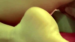 This redhead wife is taking multiple runny nuts.