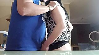 fucking my slut in kitchen before proposing marriage