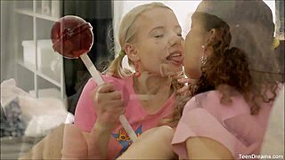 teen lesbians trying sex for the first time