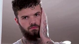 Guy watches girlfriend with friend