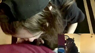 Lesbian best friend sucks big black cock just to have a place to stay