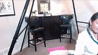 i'm maxine x, and i just shoved that long dildo deep into my oriental pussy slit, moaning like crazy