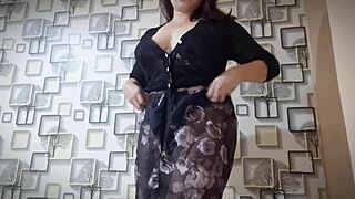 Hot asian sexy girl passionate play natural big tits and show to her lover