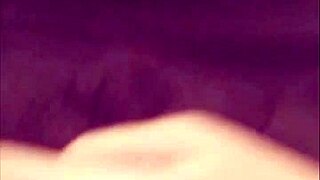 close-up view of a pierced shaved pussy peeing in amateur homemade compilation