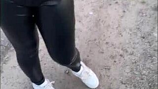 hot teen with huge tits on tinder date, day one done