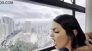 Wife fucks nonstop taking anal while husband watches