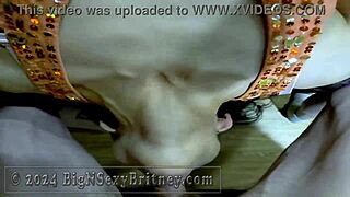 big n sexy britney - amateur southern blowjob queen - video premiere - pov amateur bj video - sexy curvy brunette milf w big ass sucks dick like a pro deepthroats and makes him cum taking a fac