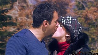 I enjoy doggystyle in the mountains, busty amateur says.