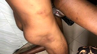 Pussy squirt in the kitchen while riding huge cock and getting bent over 😈💦