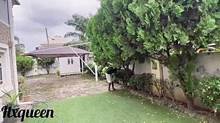 Giant African Cock Dominates Submissive