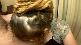 big eyes cutie learns deepthroat, choking on monster cock