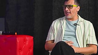 Show lesbico between xiara dark and nahoo gets out of control and fan fucks one of the girls juan bustos show