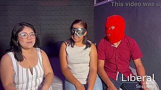 Couple's FIRST CUCKOLD with TWO guys