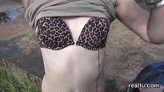 adorable czech nympho seduced in mall, pounded in pov