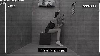 I explore this cute skinny asian's big cock in a closed room, feeling the excitement build.