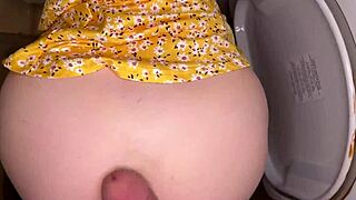 Redhead slut stepsister stuck in dryer gets tight pussy fucked by me - scarlet skies steve rickz