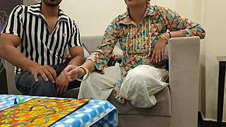 The game with jija sali leads to intimate hindi audio encounter