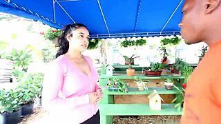 prada south african baddie sucks huge bbc publicly outdoors. florida slut deepthroats monster cock