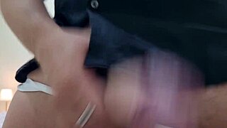 amazing italian stepsis creampie as muscular brother jerks huge cock and explodes inside