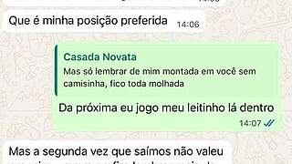 my newbie wife messaged me after first bull fuck for cuck fetish damn!!