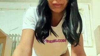 Busty Cougar Stuffing Wet Pussy with Dildo Thrills!