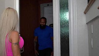 Cheating Blonde Milf Massage Turns Into BBC Doggystyle Facial Cumshot Ride