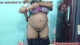 new maid's first creampie fuck ends in squirting pussy mess