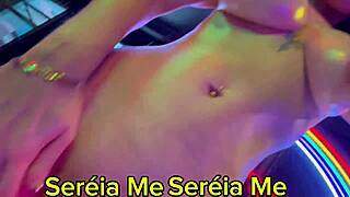 wanna see these huge brazilian tits oiled up n bouncin for ya