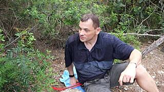 stumbled on cuban pornstar gabriela flores flashing big tits backstage