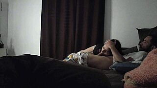 hey auntie set up couch share with stepnephew for bareback fun